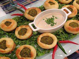 Fatayer Falafel (Falafel pastries) recipe