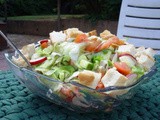 Fattoush - Toasted Bread Salad Recipe