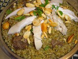 Freekeh With Chicken And Meat Recipe