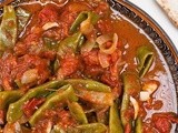 Green bean stew (loubyeh b’zeit) recipe