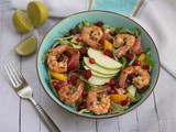 Grilled Shrimps Salad With Citrus And Beets Recipe