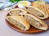 Hawawshi (Egyptian Meat Stuffed Bread)