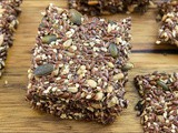 Healthy Seed Crackers Recipe | Gluten free, Low Carb and Vegan