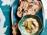 Hummus with Whole Wheat Flatbreads