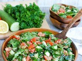 Kale Cucumber Tabbouleh Recipe