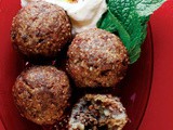 Kibbeh (beef and bulgur wheat meatballs) recipe