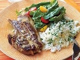 Lamb Chops with Tahini Sauce Recipe