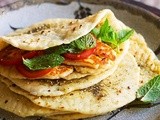 Lebanese zaatar pizza (man’oushe bi zaatar) recipe