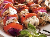Mediterranean Chicken Kabobs Recipe
