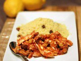 Mediterranean Chicken Stew with Cinnamon Couscous Recipe