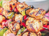 Mediterranean grilled chicken kabobs recipe