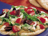Middle Eastern Pita Pizzas Recipe