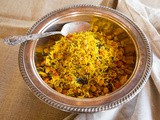 Middle eastern roasted vegetable rice recipe