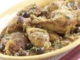 Moroccan Chicken with Olives & Preserved Lemons Recipe