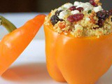 Moroccan Couscous Stuffed Peppers Recipe
