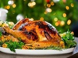 Orange-glazed turkey with Scarborough Fair stuffing recipe