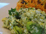 Persian Sabzi Polo (Herb Rice with Fava Beans) Recipe