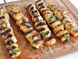 Shish Tawook, Grilled Chicken Skewers