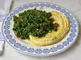 Tabbouleh Hummus Platter