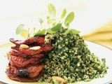 Tabbouleh Salad with Roasted Tomatoes Recipe