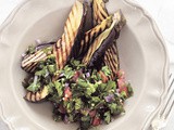 Tabouli with char-grilled eggplant recipe