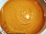 Roasted Butternut Squash & Apple Soup :: Thanksgiving