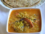 Broccoli sambar recipe - south indian recipes