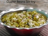 Cluster Beans Stir Fry
