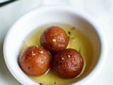 Khoya gulab jamun recipe - gulab jamun recipe using homemade khoya