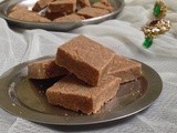 Maida barfi-chocolate barfi -maida cake- how to make maida barfi