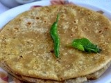 Rajma paratha - kidney beans paratha