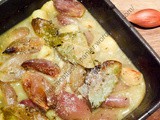 Ail et échalotes rôtis / Baked garlic and shallots