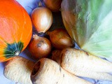 Fruits et légumes de Décembre en Alsace / Fruits and Vegetables of December in Alsace