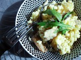 Risotto aux pleurotes / Oyster Mushroom Risotto