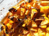 Rutabagas rôtis au miel au piment et carvi / Honey-roasted swede with chilli & caraway