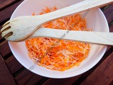 Salade de chou-rave, carotte et pomme / Kohlrabi, Carrot and Apple Salad