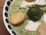 Soupe aux Brocolis et Fromage de Chèvre / Broccoli and Goat Cheese Soup