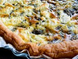 Tarte à l’oseille et à la feta / Sorrel and Greek Feta Cheese Pie