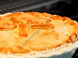 Tourte aux pommes en croûte de Cheddar / Apple Pie with Cheddar Crust