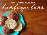 Make Your Own Whole Wheat Hamburger Buns