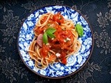 Chorizo pasta a perfect weekend dish