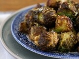 Cripsy fried brussels sprouts with poor man’s parmesan