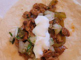 Pineapple pork taco hf