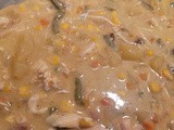 Semi homemade Chicken Pot Pie in Crockpot