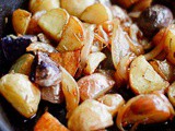 6 Ingredient Home Fries (Oven-Roasted with Caramelized Onions)