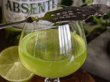 Absinthe Lime Cocktail