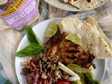 Ancient Grains Three Bean Salad with Grilled Chicken