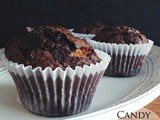 Candy Bar Brownie Cupcakes