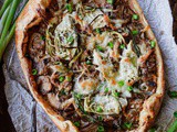 Caramelized Onion and Mushroom Galette Recipe