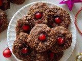 Cherry Chocolate Brownie Cookies